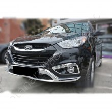 HYUNDAİ İX35 ÖN / ARKA KORUMA TAKIMI SKİT 2007-2009  (plastik)