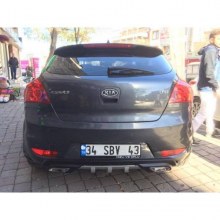 KİA CEED DİFÜZÖR CİFT EGZOZ GÖRÜNÜMLÜ PLASTİK