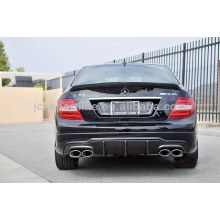 MERCEDES W204 DİFÜZÖR 2012 ve üzeri makyajlı kasa (plastik)