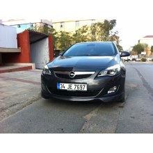 OPEL ASTRA J ÖN TAMPON EKİ  makyjajsız kasa (boyasız-polyester)