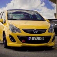 OPEL CORSA D BODY KİT SETİ (makyajlı/polyester boyasız)