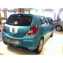 OPEL CORSA D DİFÜZÖR EGZOZ GÖRÜNÜMLÜ (plastik)