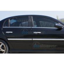 OPEL VECTRA C KROM CAM ÇITASI 4 PARÇA 2004 SONRASI