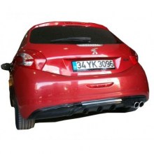 PEUGEOT 208 ARKA DİFÜZÖR (Plastik)