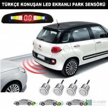 Park Sensörü Türkçe Konuşan Led ekranlı 1.Kalite Beyaz Renk