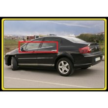 Peugeot 407 Krom Cam Çıtası 4 Parça
