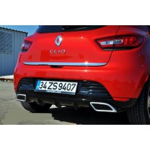 RENAULT CLİO 4 DİFÜZÖR ÇİFT EGZOZ GÖRÜNÜMLÜ (plastik)