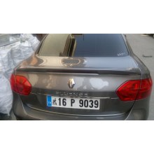 RENAULT FLUENCE SPOYLER IŞIKLI (polyester-boyasız)
