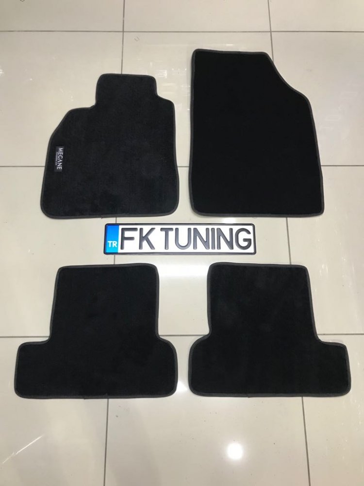 RENAULT MEGANE 3 HATCBACK HALI PASPAS (Siyah)