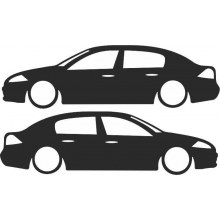 RENAULT MEGANE 2 STİCKER (2 adet)