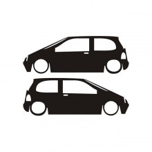 RENAULT TWİNGO STİCKER (2 adet)