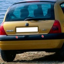 Renault Clio 2 Bagaj Alt Krom Çıtası Renault Clio 2 Bagaj Alt Krom Çıtası