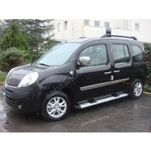 Renault Kangoo Krom Cam Çıtası 2008 üzeri 4 Parça