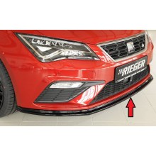 SEAT LEON MAKYAJLI KASA ÖN TAMPON LİPİ PARLAK SİYAH (yeni model)