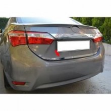 Toyota Corolla Bagaj Alt Krom Çıtası 2013-2018 Toyota Corolla Bagaj Alt Krom Çıtası 2013-2018