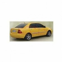 Toyota Corolla Krom Cam Çıtası 2002 2007 4 Parça