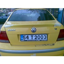 VOLKSWAGEN BORA SPOYLER (polyester-boyasız)