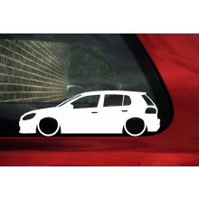 VOLKSWAGEN GOLF 6 STİCKER (2 adet)