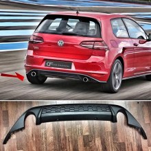 VOLKSWAGEN GOLF 7 GTI DİFÜZÖR SİYAH (plastik)
