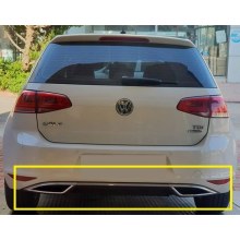 VOLKSWAGEN GOLF 7 UYUMLU 7.5 MODEL DİFÜZÖR 2012-2017 (Pianoblack-plastik