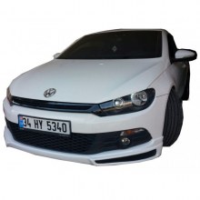 VOLKSWAGEN SCİROCCO (2009-2014)  JE STYLE ÖN TAMPON EKİ (Plastik)