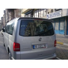 VOLKSWAGEN TRANSPORTER T5 SPOYLER (polyester-boyasız)