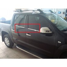Volkswagen Amarok Krom Cam Çıtası 2010 üzeri 4 Parça