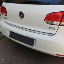 Volkswagen Golf 6 Bagaj Alt Krom Çıtası 2009-2012
