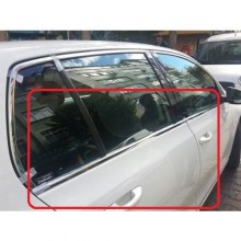 Volkswagen Golf 6 Krom Cam Çıtası 2009-2012 6 Parça