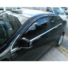 Volkswagen Jetta Krom Cam Çıtası 2006 2011 4 Parça