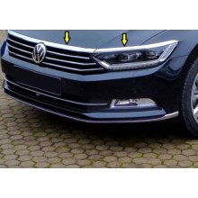 Volkswagen Passat B8 Krom Far Panjur Çıtası 3 Parça 2015-2019