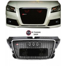 Audi A3 8P Rs3 Ön Panjur Krom Çerçeve (2008-2012) Audi A3 8P Rs3 Ön Panjur Krom Çerçeve (2008-2012)