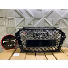 Audi A3 8V Rs3 Ön Panjur Seti 2013-2016 SİYAH ÇERÇEVELİ