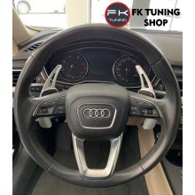 AUDİ A3 A4 A5 F1 VİTES KOLU PADDLE SHİFT Gümüş Renk 2017 ve üzeri