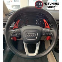 AUDİ A3 A4 A5 F1 VİTES KOLU PADDLE SHİFT Kırmızı Renk 2017 ve üzeri