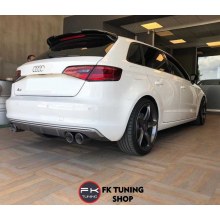 AUDİ A3 HB S3 SPOYLER Pianoblack (2013-2019) 4 Kapı