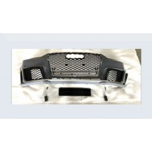 Audi A3 RS3 Ön Tampon Seti + Ön Panjur Seti Hatchback 2013-2016 (Sissiz Model)