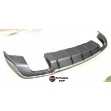 Audi A3 S3 Arka Difüzör S3 Dizayn Sedan 2016-2020 Gri renk (plastik