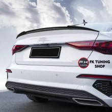Audi A3 Spoyler Yarasa Model 2021 ve üzeri Sedan (plastik-pianoblack