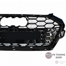 Audi A4 S4 Ön Panjur Seti Full Piaonblack 2019-2023 