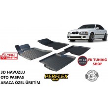 Bmw E39 3D Havuzlu Oto Paspas Seti Perflex Marka 1997-2004