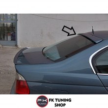 BMW E46 CAM ÜSTÜ SPOYLER Dört Kapı Uygun (polyester-boyasız)