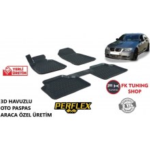 Bmw E90 3D Havuzlu Oto Paspas Seti Perflex Marka 2006-2012