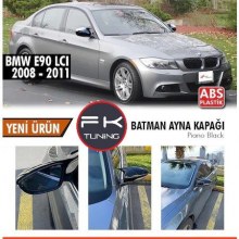 BMW E90 LCİ AYNA KAPAĞI YARASA AYNA KAPAĞI 2008-2012 (pianoblack)