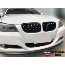 Bmw E90 LCİ Diamond Ön Panjur Böbrek 2009-2012 (krom-pianoblack
