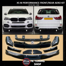 Bmw X5 F15 M Performance Aero Body Kit Seti 2013-2018 (mat siyah)