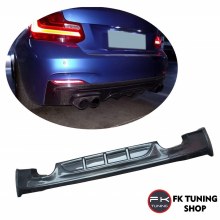 BMW F22 - F23 M PERFORMANCE DİFÜZÖR 2 SERİSİ (ithal plastik-parlak siyah