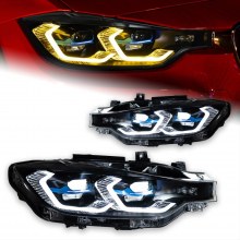 Bmw F30 Led Ön Far Seti Facelift (Bixenon Farlı Araca Uygun 2012-2015)