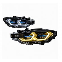 Bmw F30 Led Ön Far Seti Facelift (Halogen Farlı Araca Uygun 2012-2015) Bmw F30 Led Ön Far Seti Facelift (Halogen Farlı Araca Uygun 2012-2015)