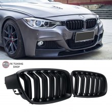 Bmw F30 M3 Ön Panjur Böbrek 3 Serisi 2012-2019 Çift Çizgi Dizayn